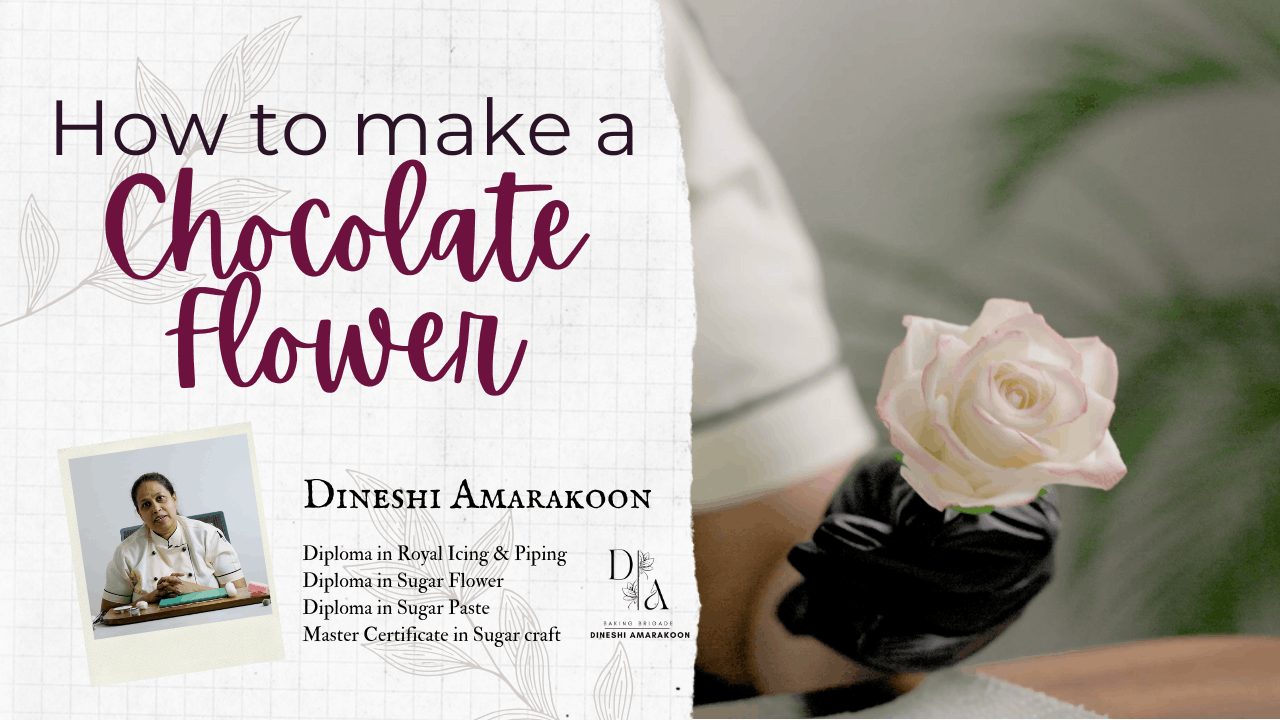 How To Make a Chocolate Flower