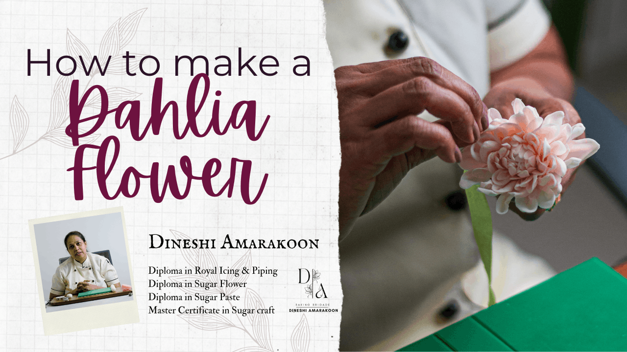 How To Make a Dahlia Flower